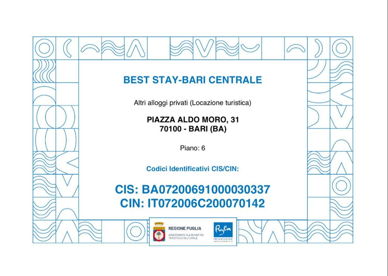 Best Stay - Bari Centrale Екстериор снимка